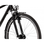 Trekingový bicykel 28" Kross Trans 3.0 čierno-sivý hliníkový L  
